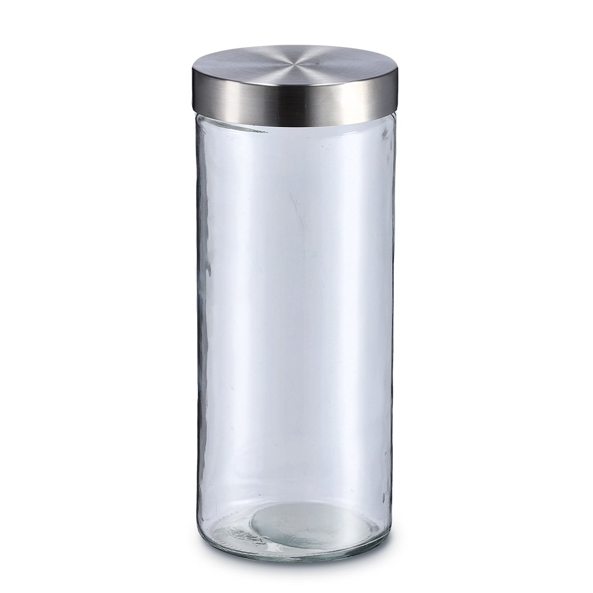 zeller-present-vorratsglas-edelstahldeckel-2100-ml image 1