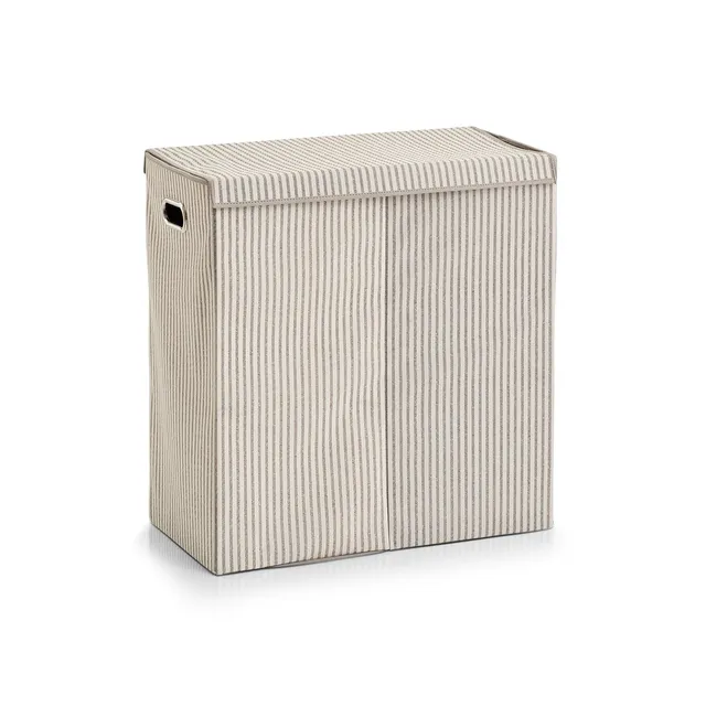 zeller-present-home-living-w-schesammler-stripes-2-f-cher-beige image 1