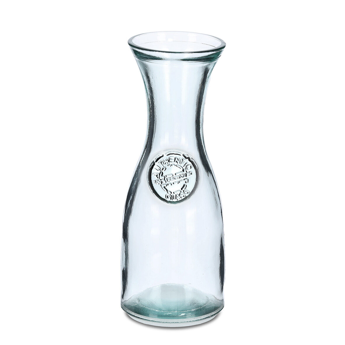 zeller-present-k-che-glaskaraffe-recycled-800-ml-bauchig image 1