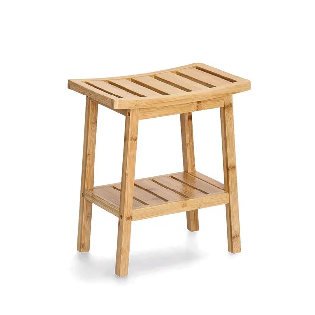 zeller-present-home-living-hocker-bambus-mit-ablage image 1