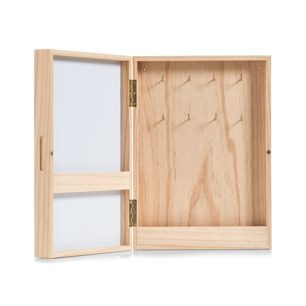 zeller-present-home-schl-sselbox-holz-mit-whiteboard image 4