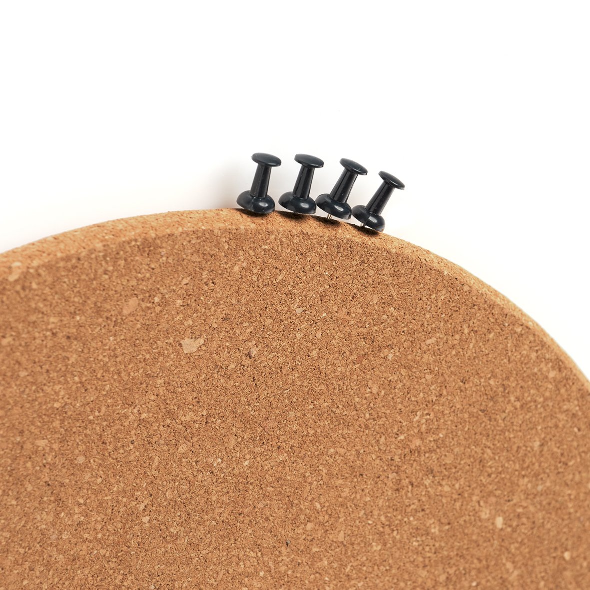 zeller-office-pinboard-kork-mit-4-push-pins-modern image 5