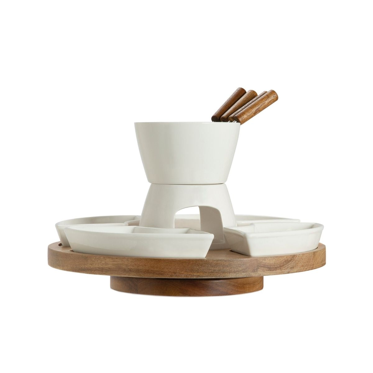 andrea-house-fondue-set-drehbar-4-teilig-porzellan-akazie image 4