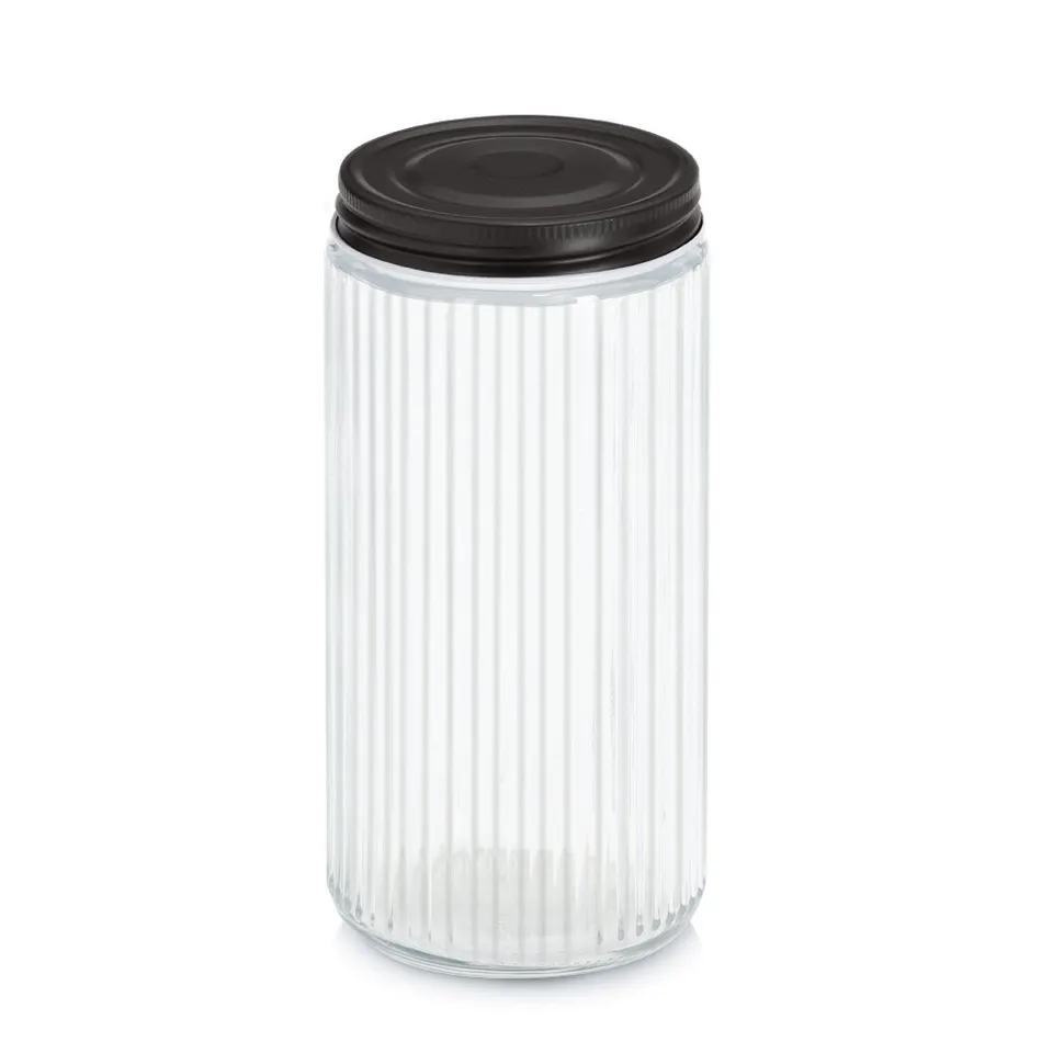 zeller-present-k-che-vorratsglas-950-ml-metalldeckel-luftdicht image 1