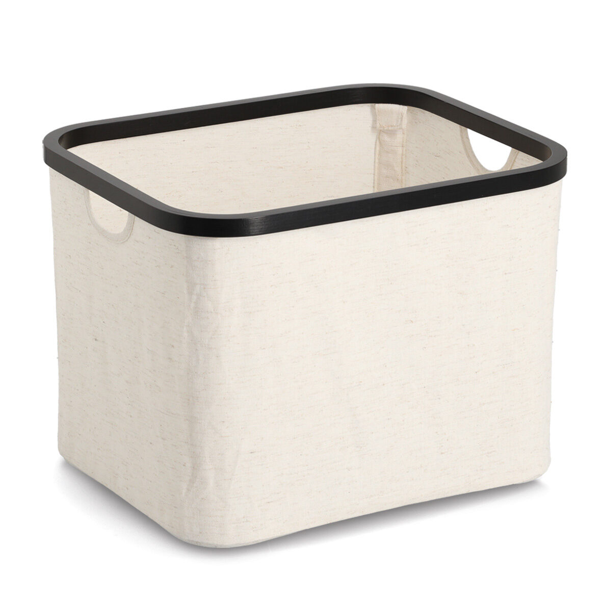 zeller-present-home-aufbewahrungskorb-polyester-creme image 2