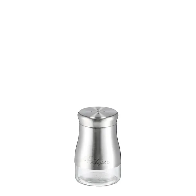 zeller-present-pepper-pfefferstreuer-glas-edelstahl image 1