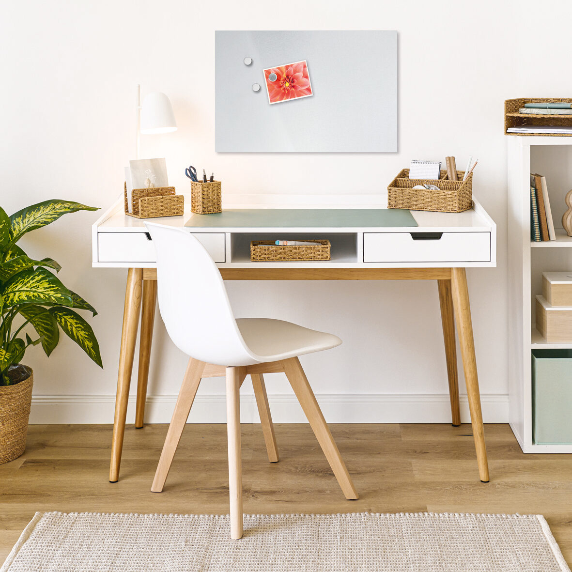 zeller-present-office-magnettafel-edelstahl-memoboard-mit-magneten image 5