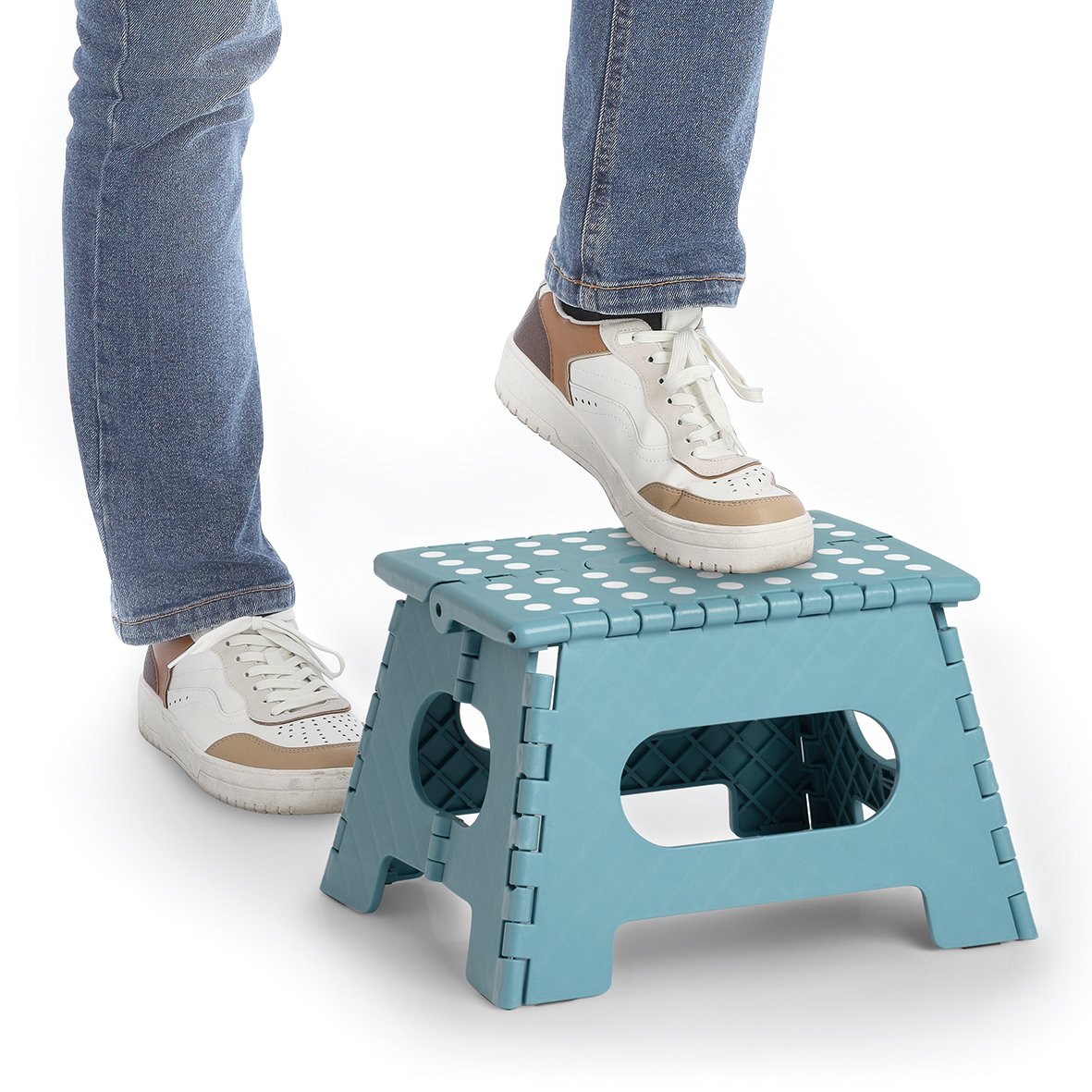 zeller-present-k-che-klapphocker-kunststoff-eisblau-150kg image 6