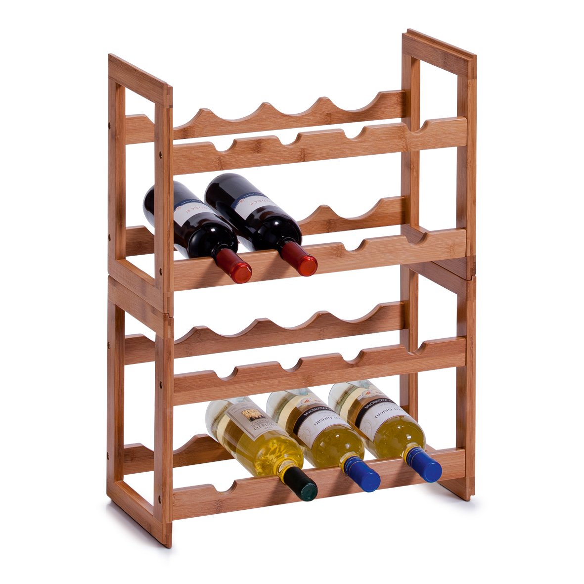 zeller-present-home-living-weinregal-bambus-8-flaschen image 4