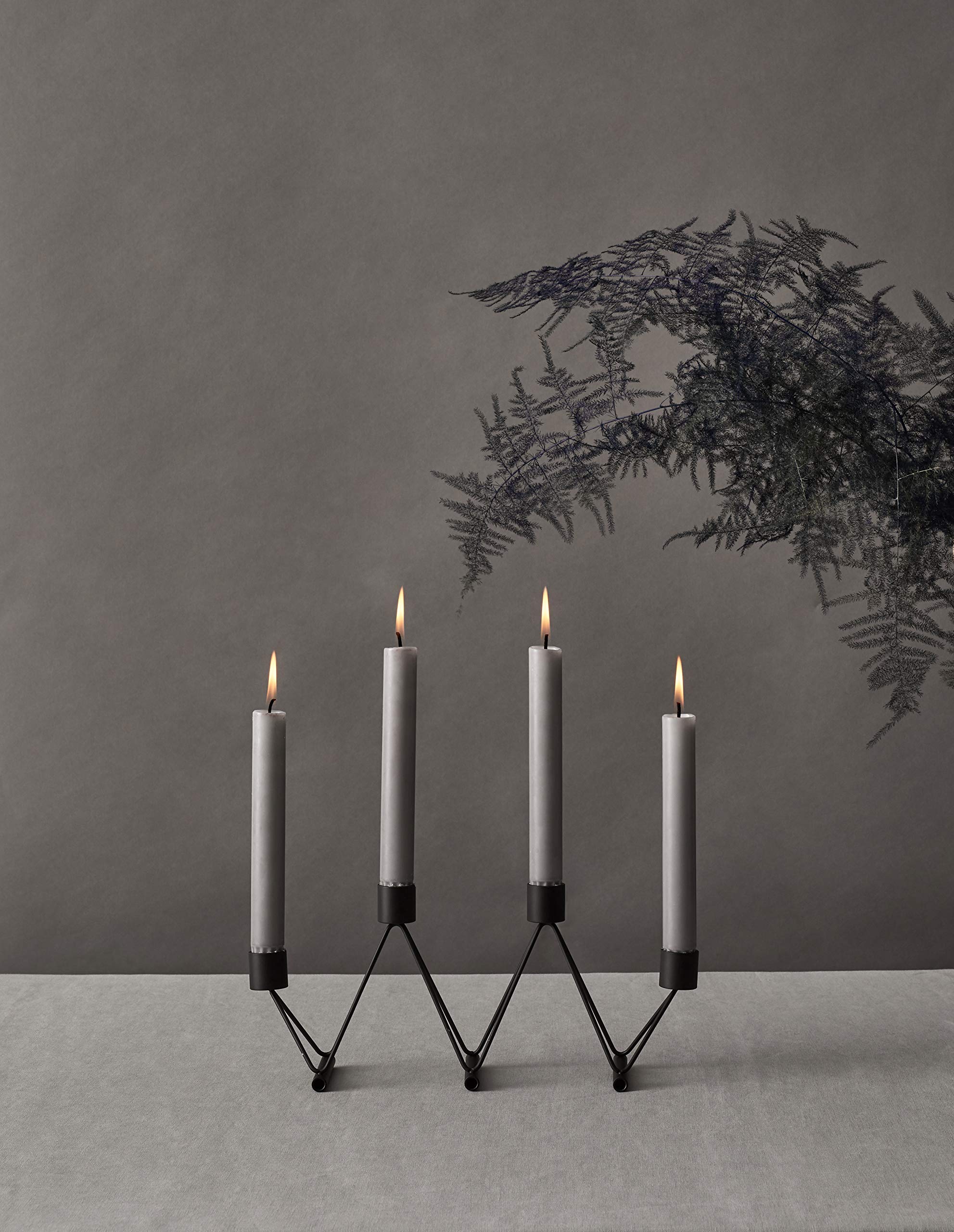 cooee-design-vinkel-kerzenhalter-edelstahl-black-advent image 6