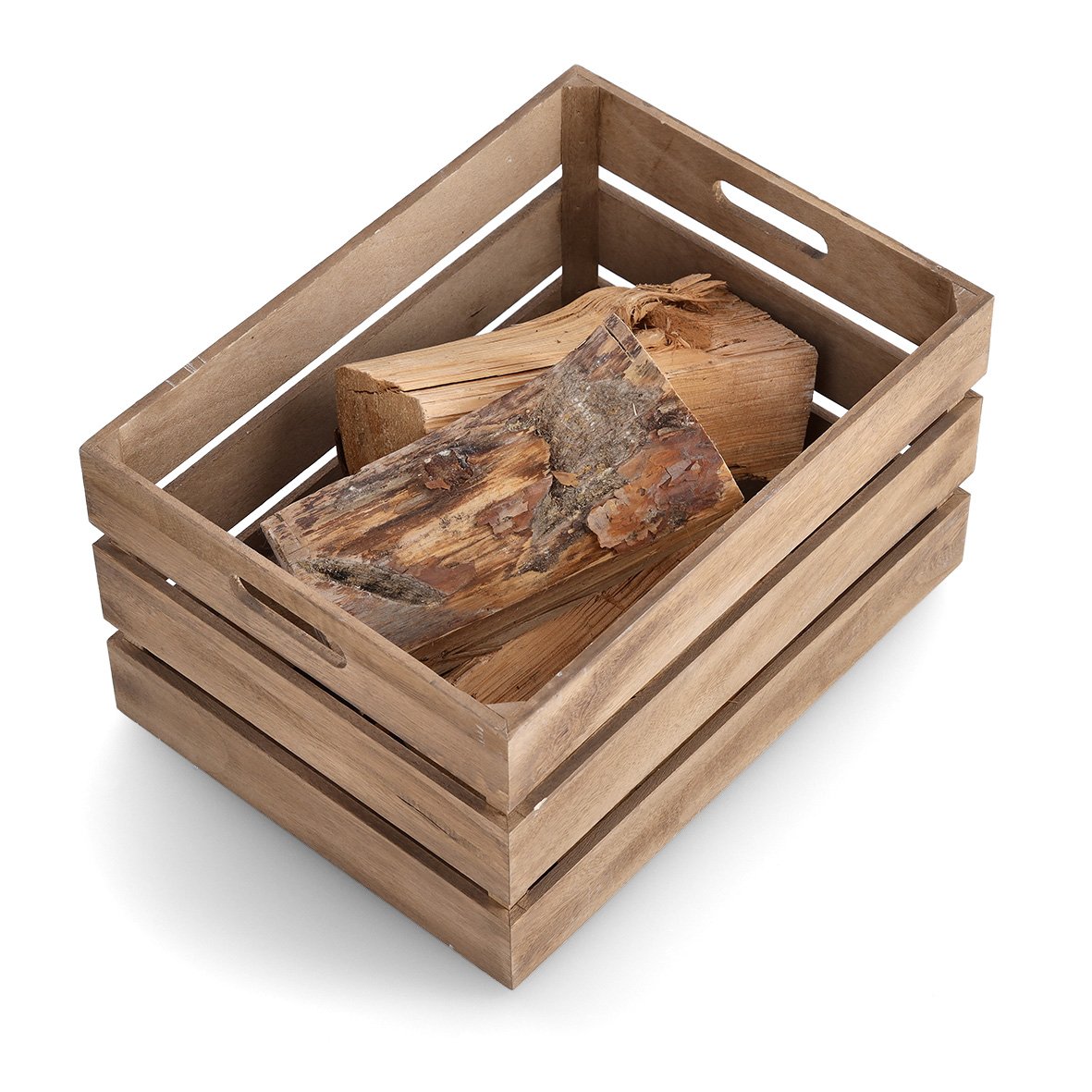 zeller-present-home-living-aufbewahrungskiste-vintage-holz-braun image 3