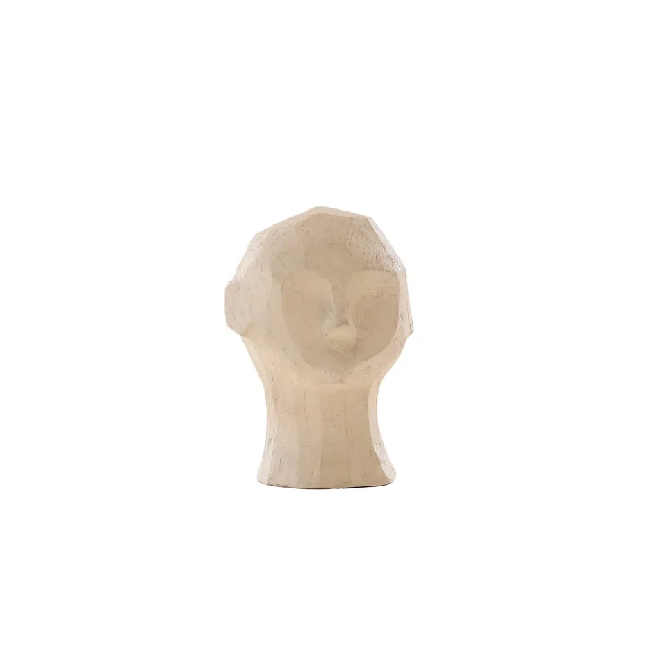 cooee-design-olufemi-skulptur-beton-sand-kopf-16-cm image 1