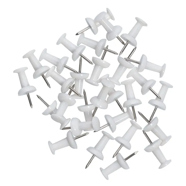 zeller-present-office-push-pins-set-25-tlg-wei-pinnwandnadeln image 1