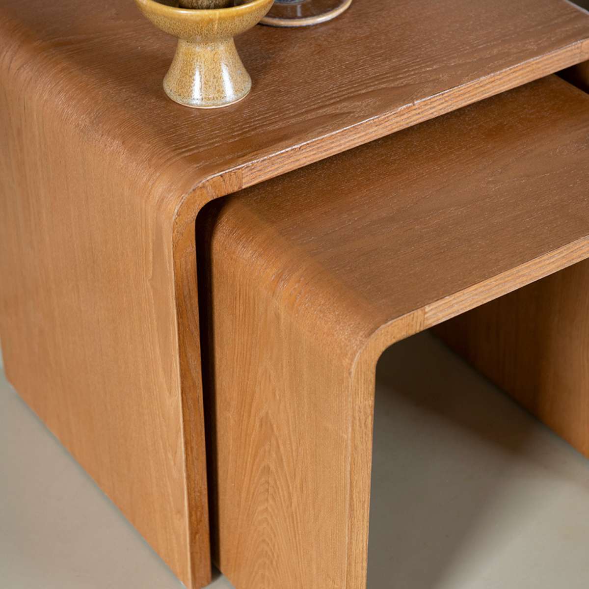 andrea-house-decoraci-n-satztisch-holz-dunkel-2-teilig image 3