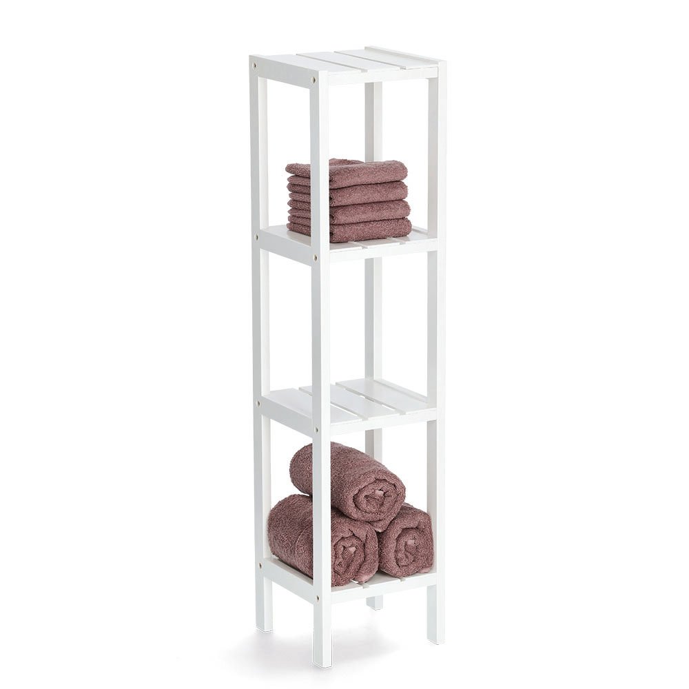 zeller-present-standregal-4-ablagen-wei-22x22x92-cm image 3