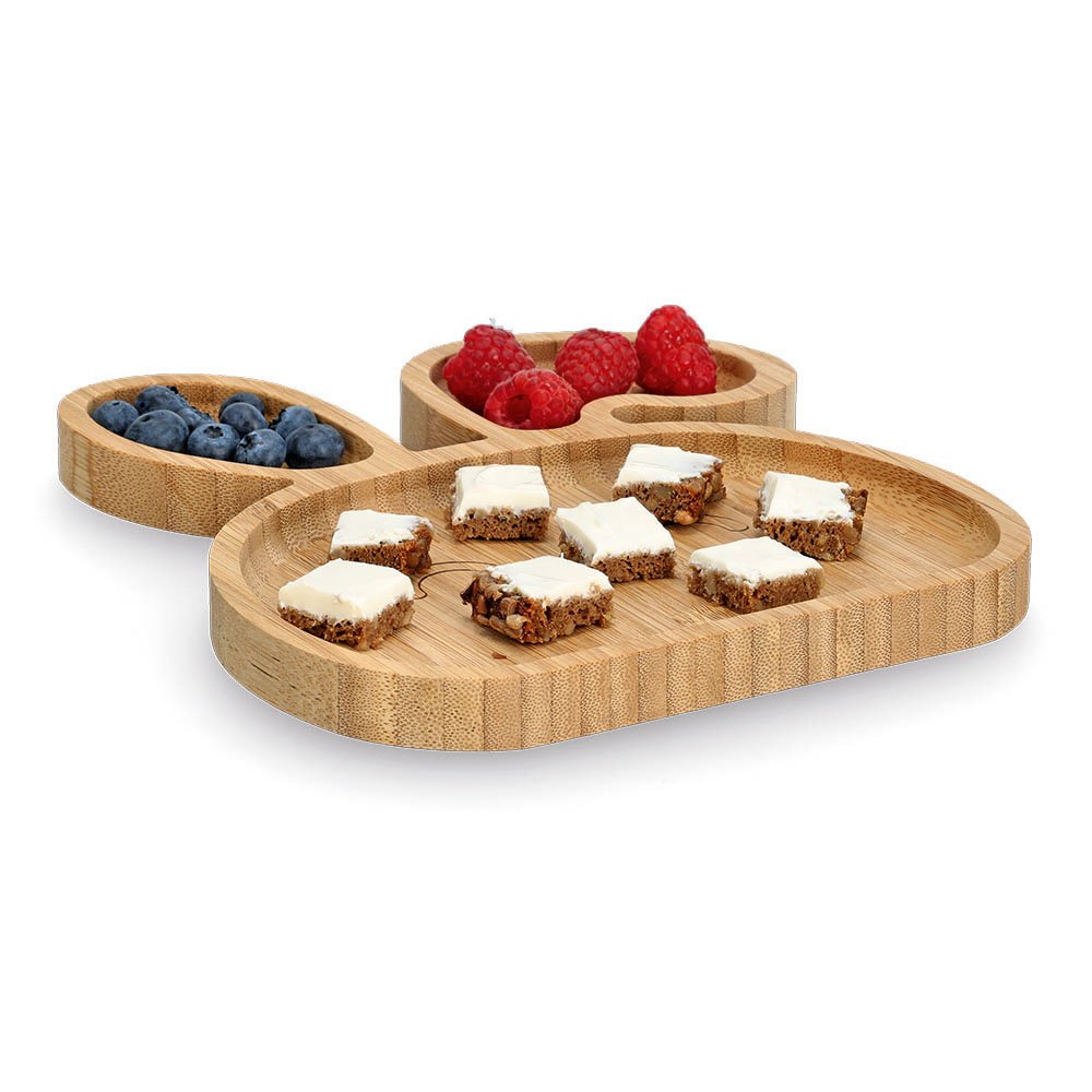 zeller-kids-snackteller-hase-bambus-3-f-cher-kinder image 2