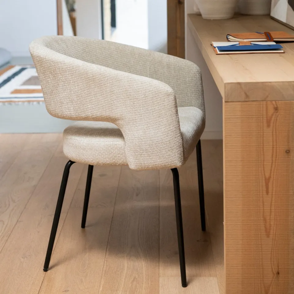 andrea-house-mila-stuhl-beige-gepolstert-modern image 1