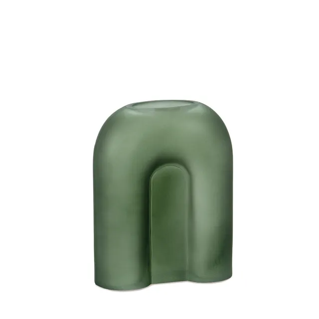 andrea-house-deko-vase-gr-n-glas-20-cm image 1