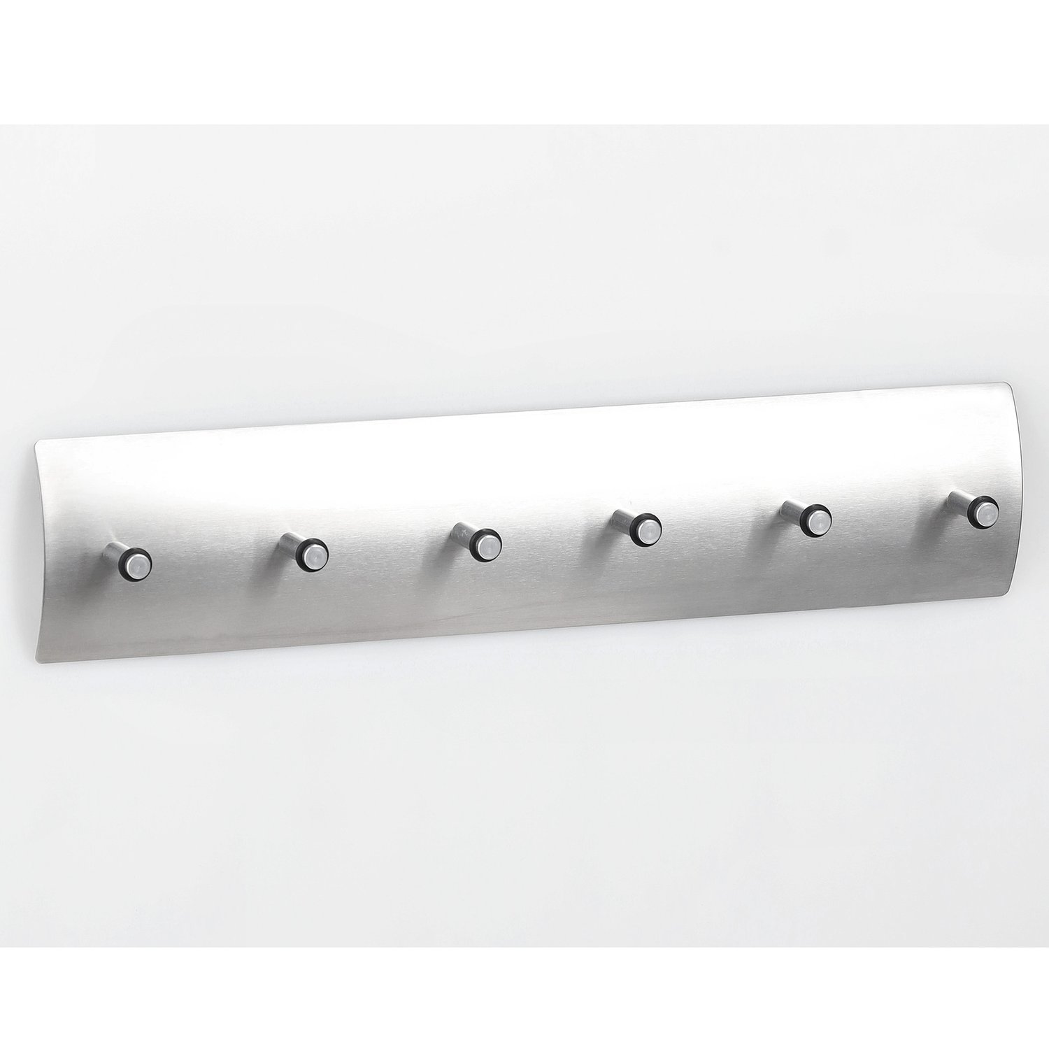 zeller-present-schl-sselboard-edelstahl-6-haken image 1