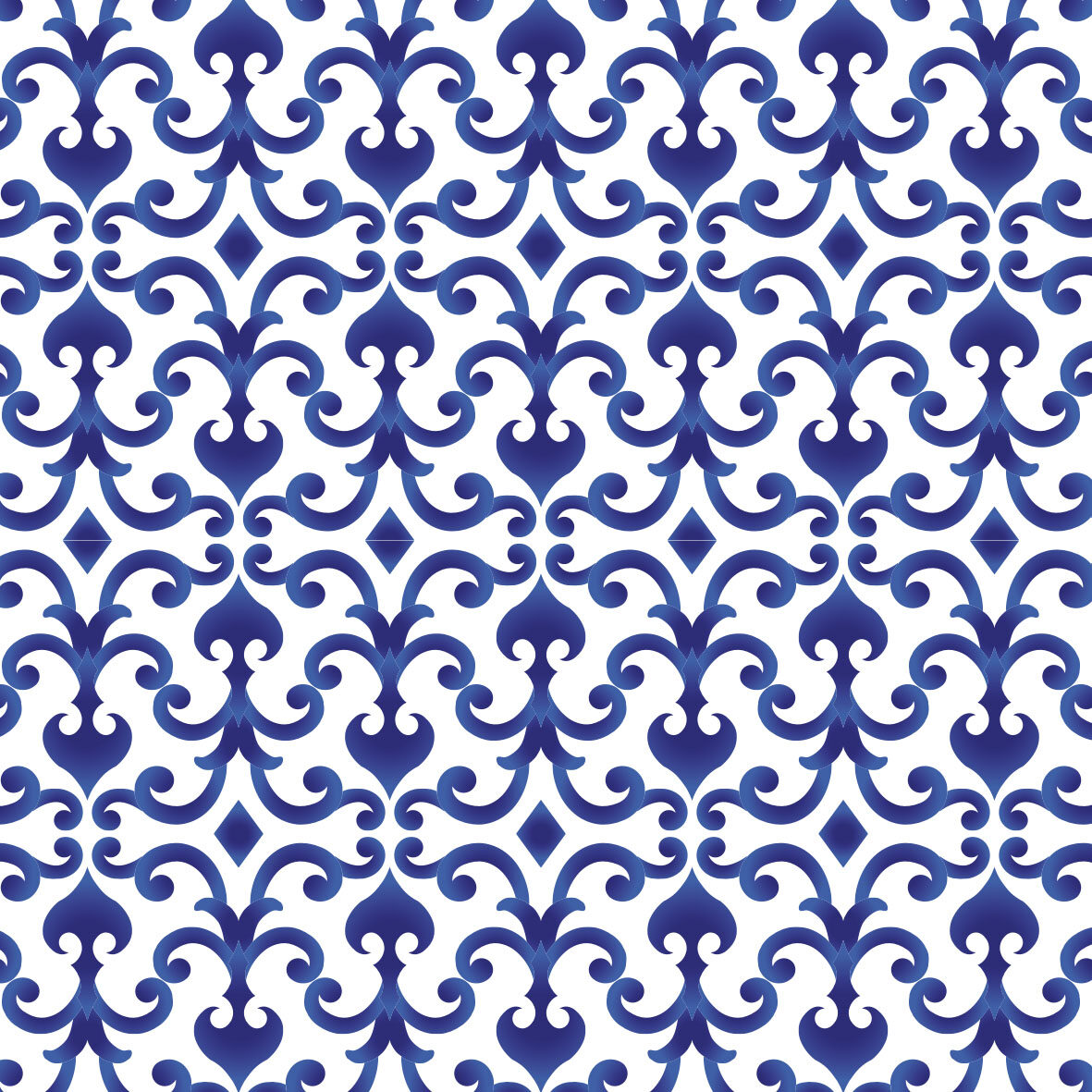 zeller-present-table-marokko-glasuntersetzer-4-tlg-blau-wei image 2