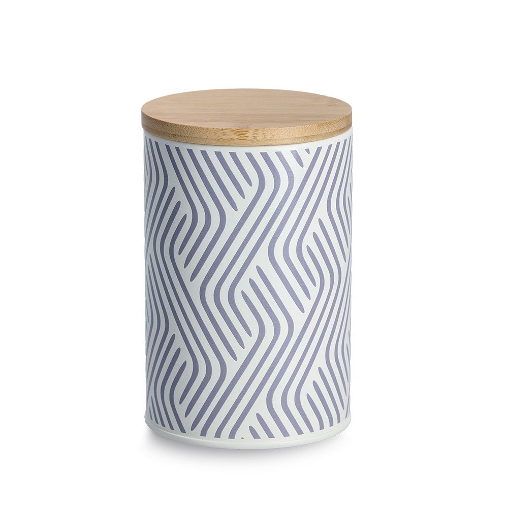 zeller-present-vorratsdose-bambusdeckel-1000-ml-lila image 1