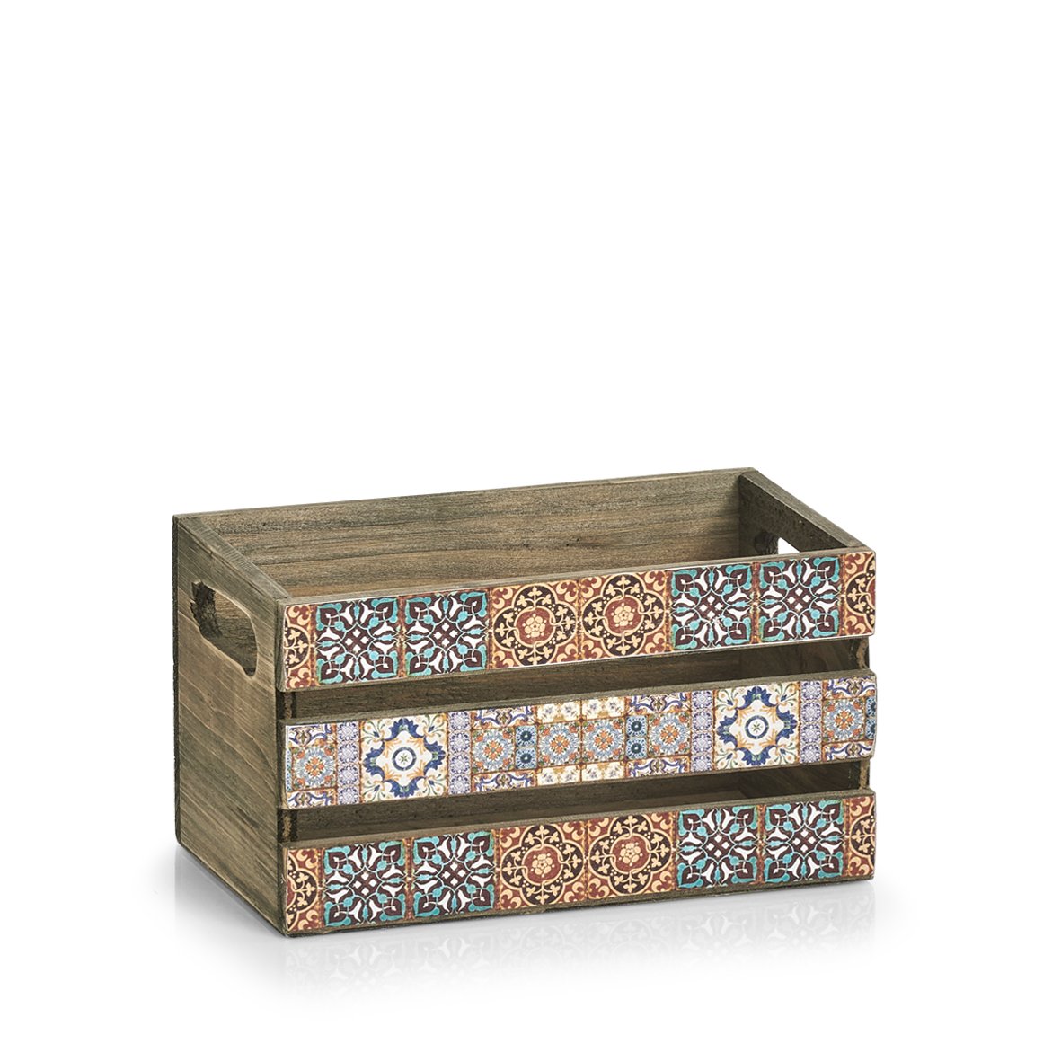 zeller-present-home-living-deko-kiste-mosaik-holz image 1