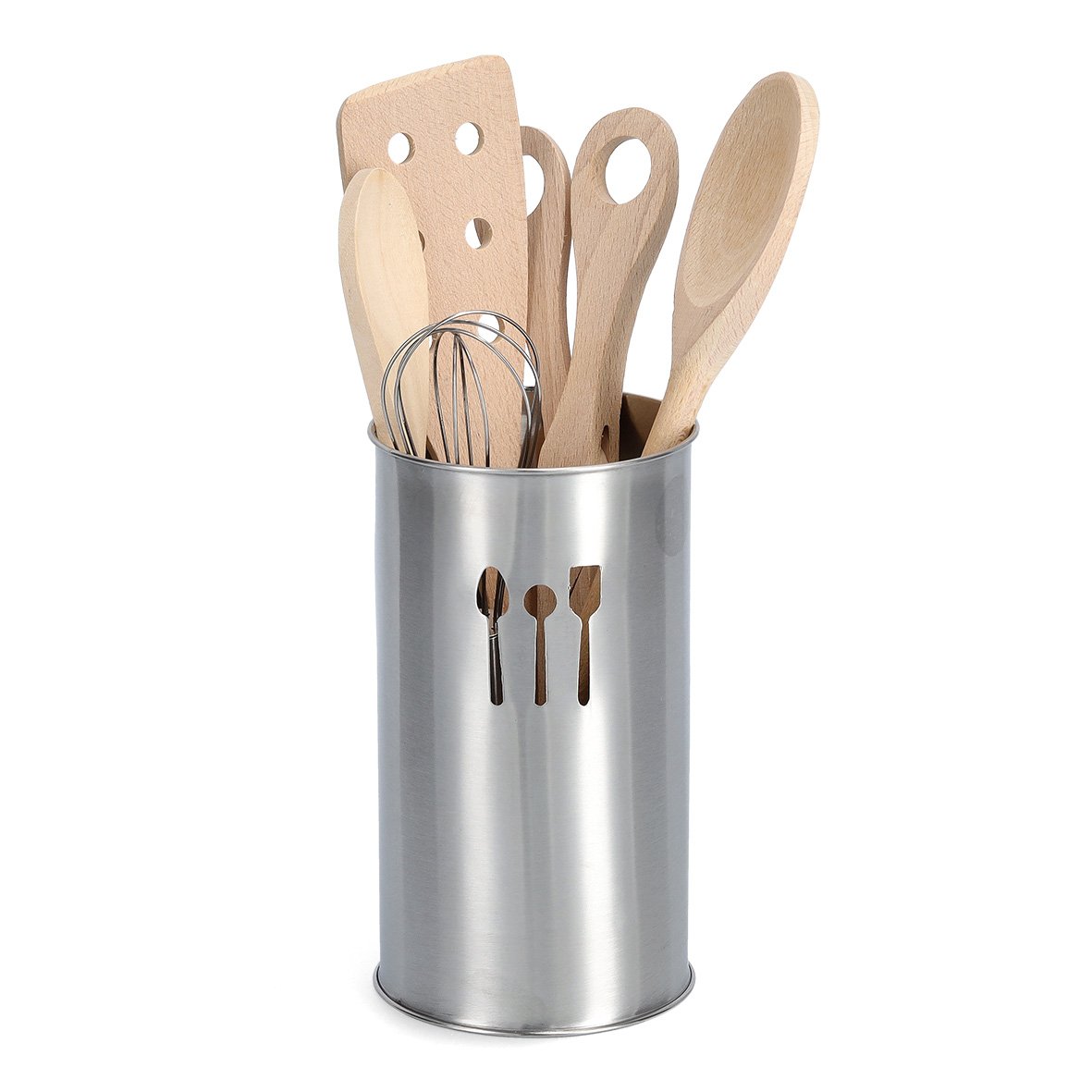zeller-present-home-utensilienhalter-edelstahl-besteckhalter image 2