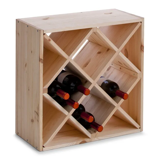 zeller-present-home-weinregal-nadelholz-erweiterbar image 1