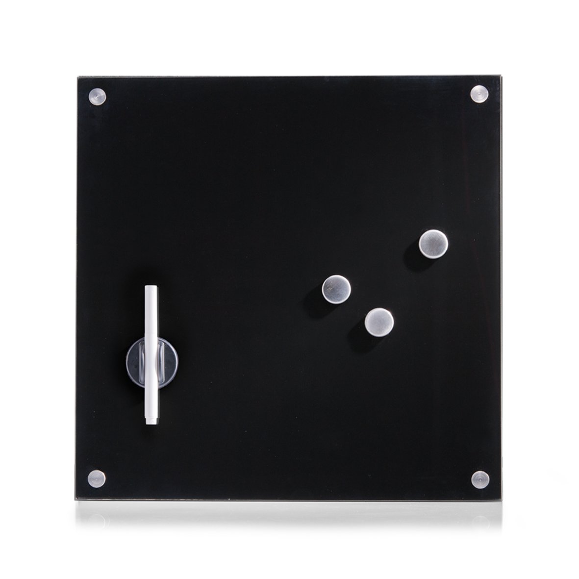 zeller-present-office-memoboard-glas-schwarz-beschreibbar image 1