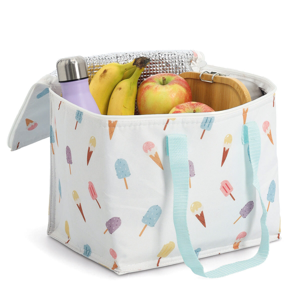 zeller-present-k-che-k-hltasche-ice-cream-polyester-klein-wei image 2