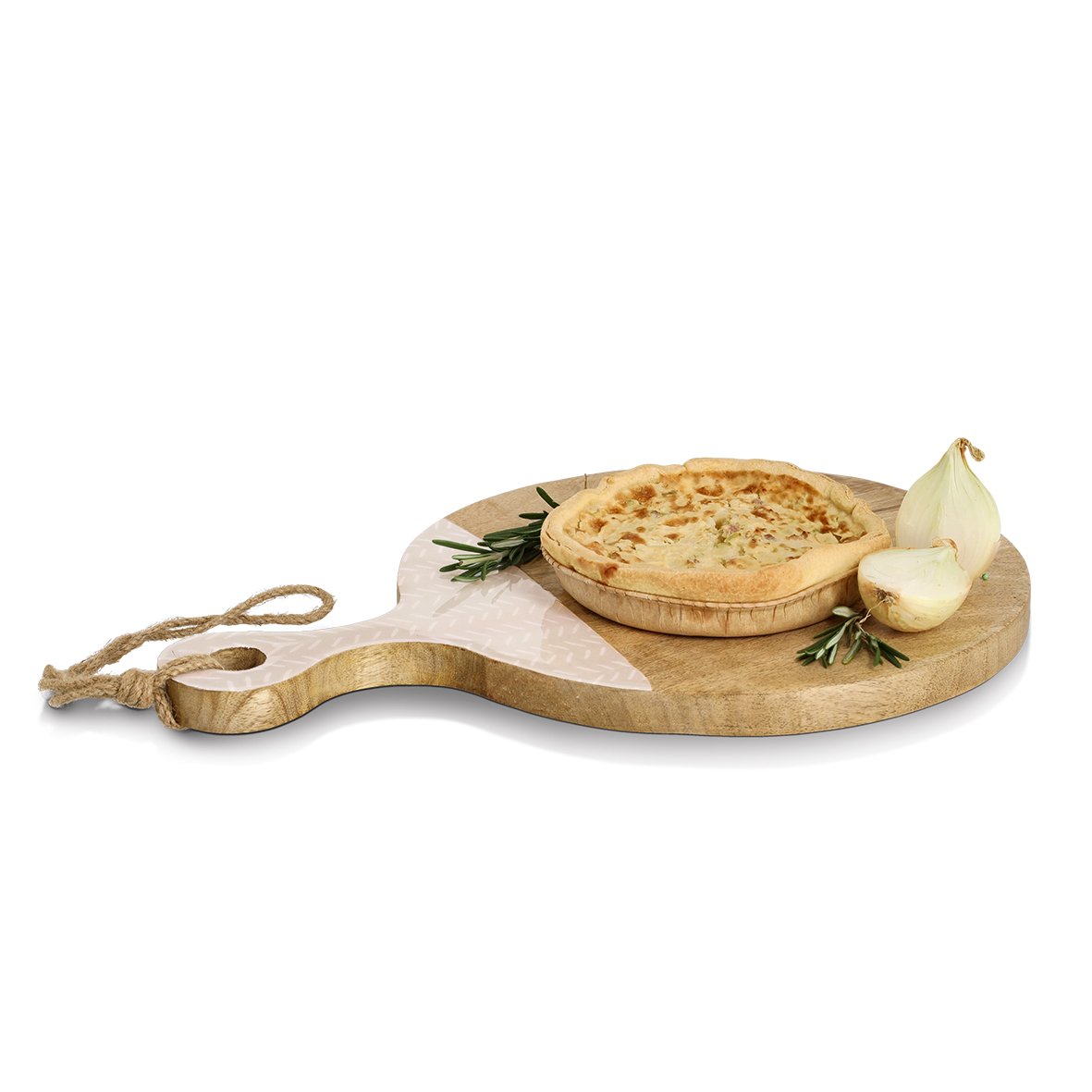 zeller-present-k-che-schneidebrett-mit-griff-mangoholz-beige-rund image 5