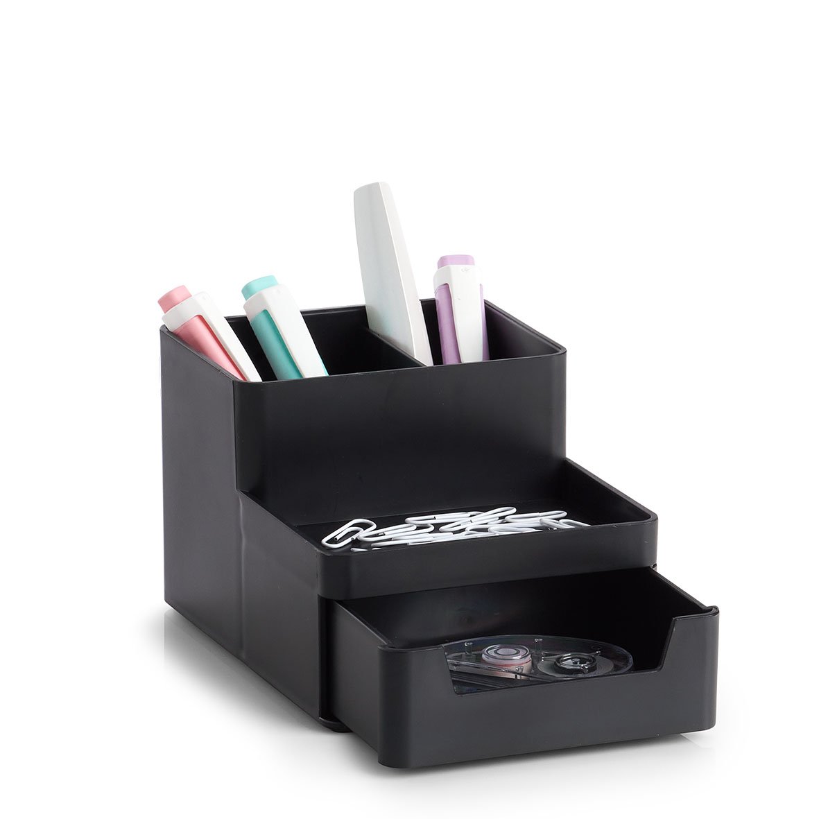 zeller-present-utensilien-organizer-kunststoff-schwarz image 6