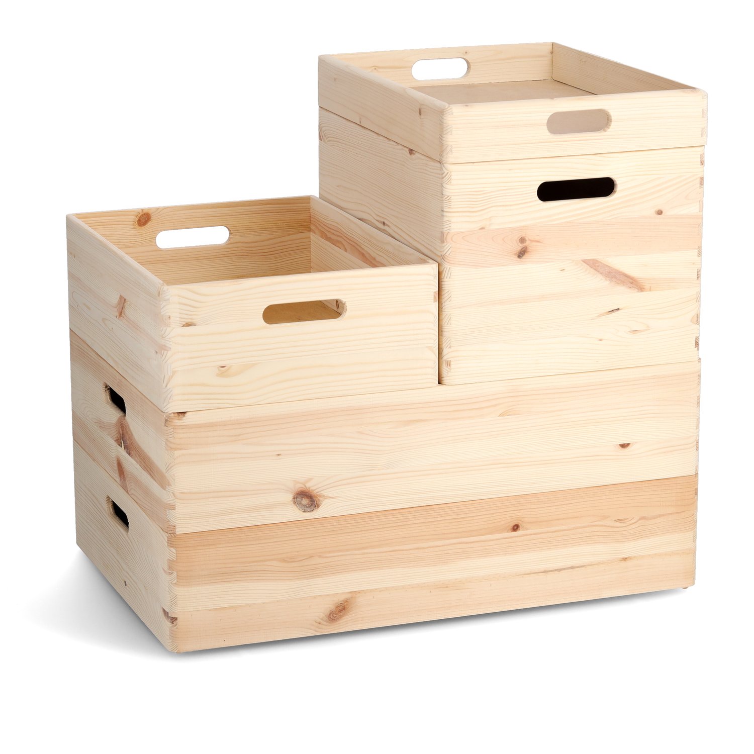 zeller-present-allzweckkiste-holzkiste-kiefernholz-stapelbar image 4