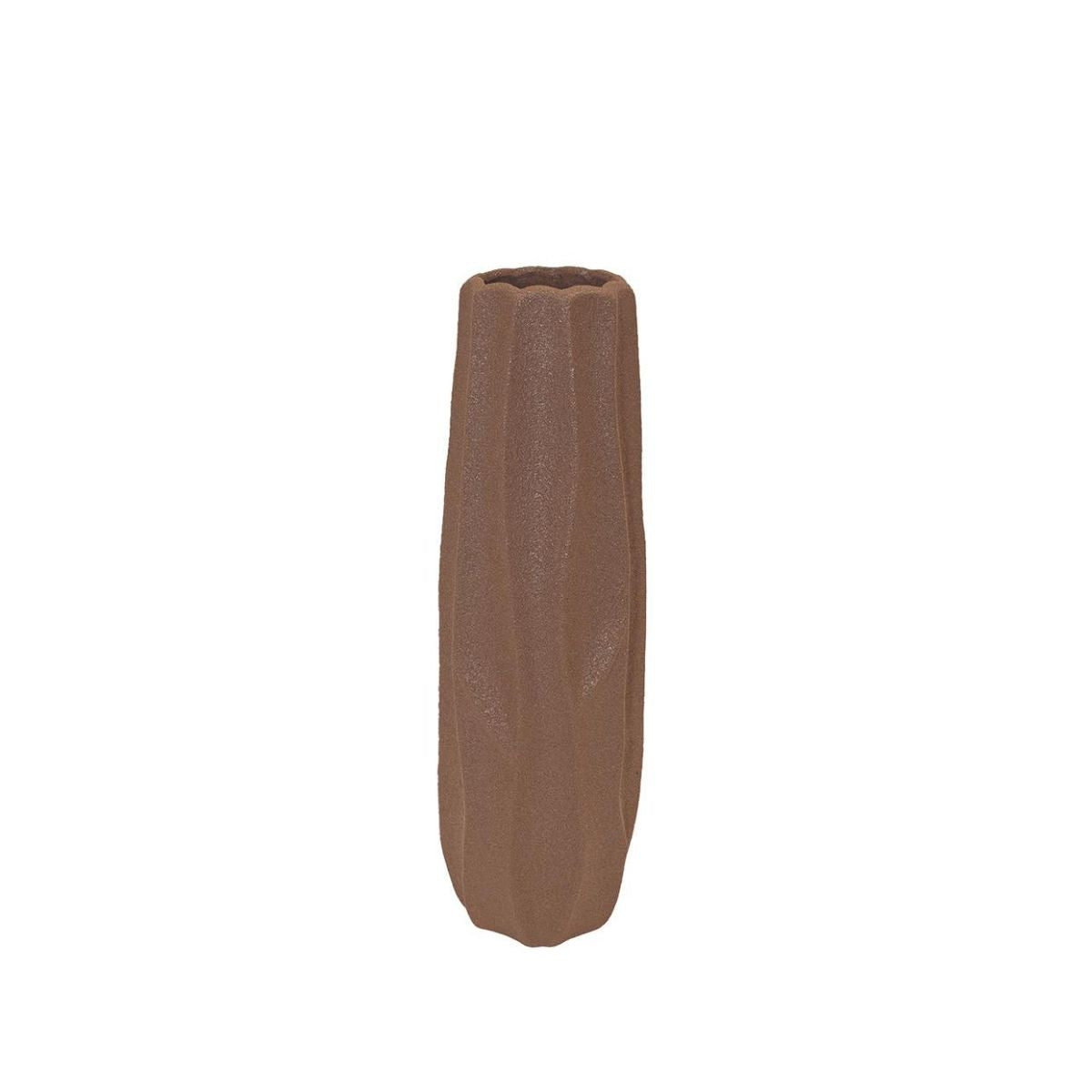 andrea-house-nantes-vase-keramik-terrakotta-15x49-cm image 1