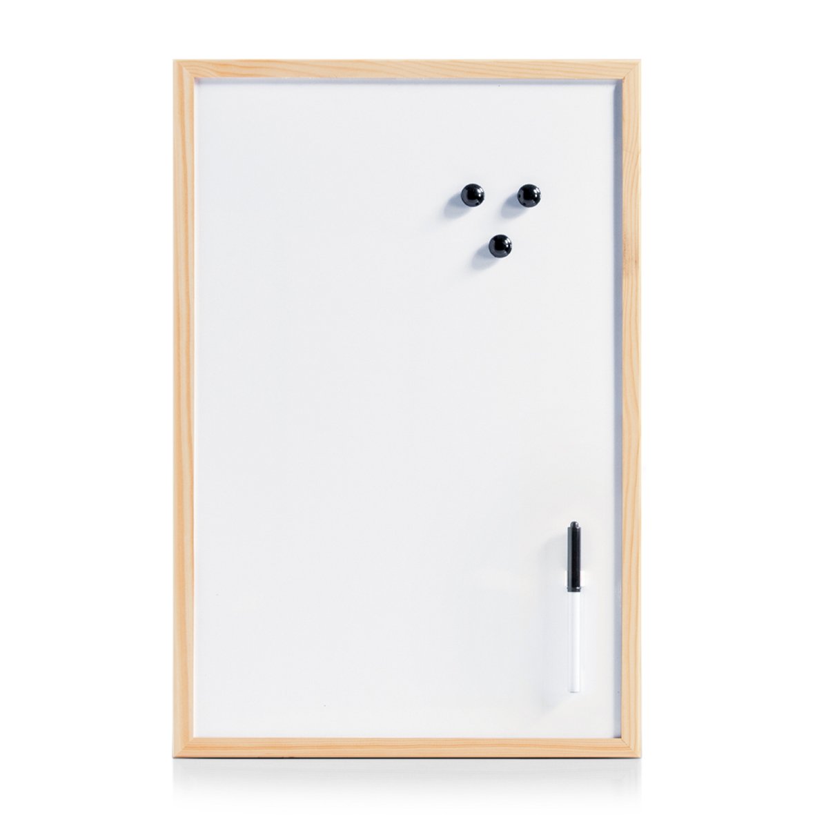 zeller-present-office-magnet-schreibtafel-metall-kiefer image 1