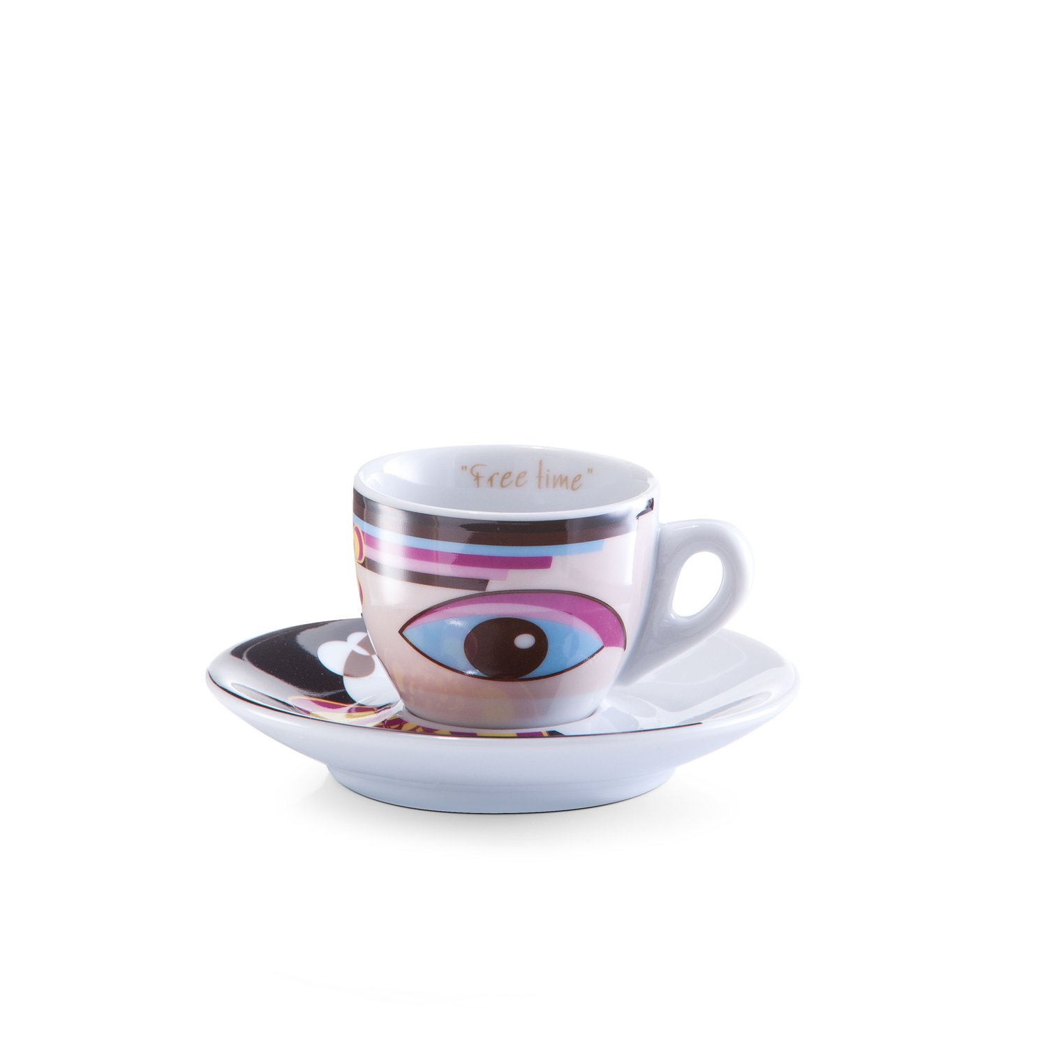 zeller-present-espresso-set-magic-eyes-12-tlg-porzellan image 3