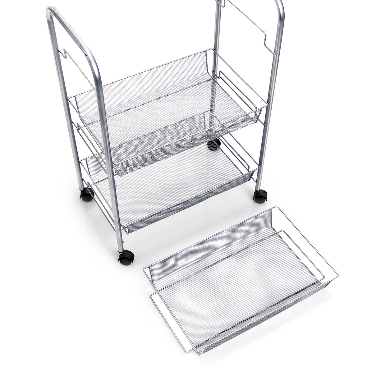 zeller-present-home-living-rollwagen-mesh-servierwagen-3-etagen image 2