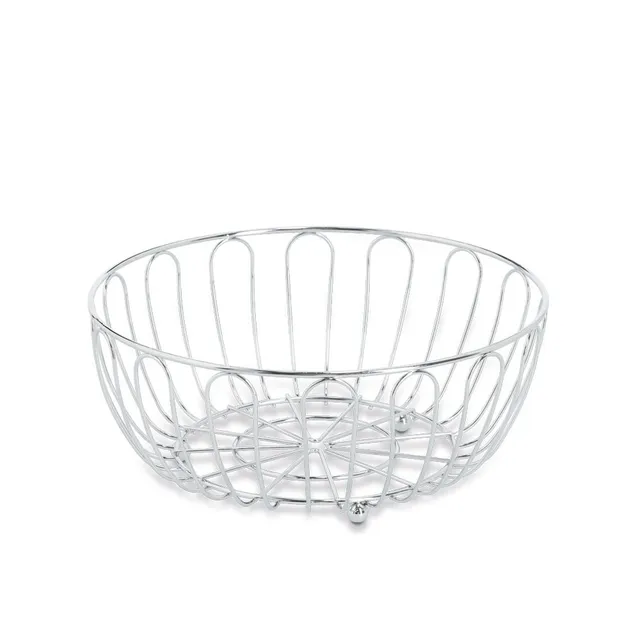 zeller-present-k-che-obstkorb-metall-verchromt-offen image 1