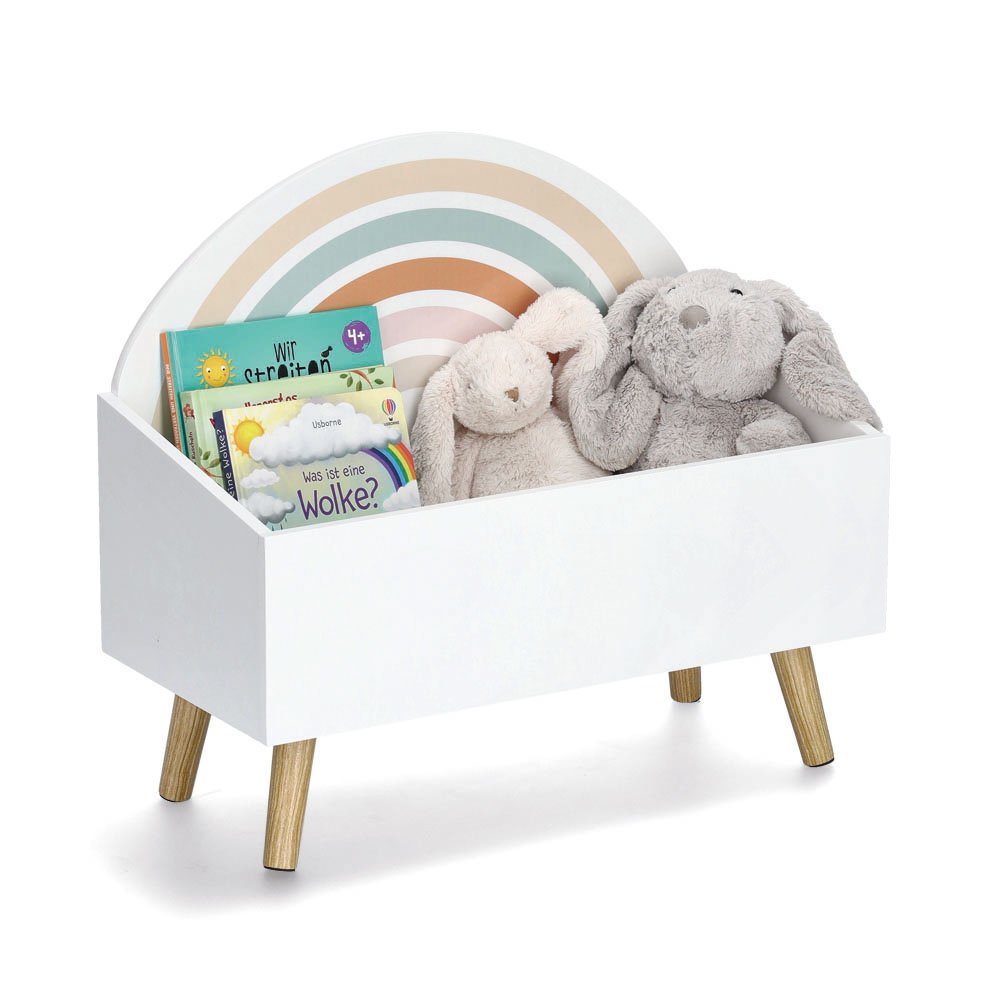 zeller-present-kids-rainbow-aufbewahrungstruhe-mdf-58-cm image 3