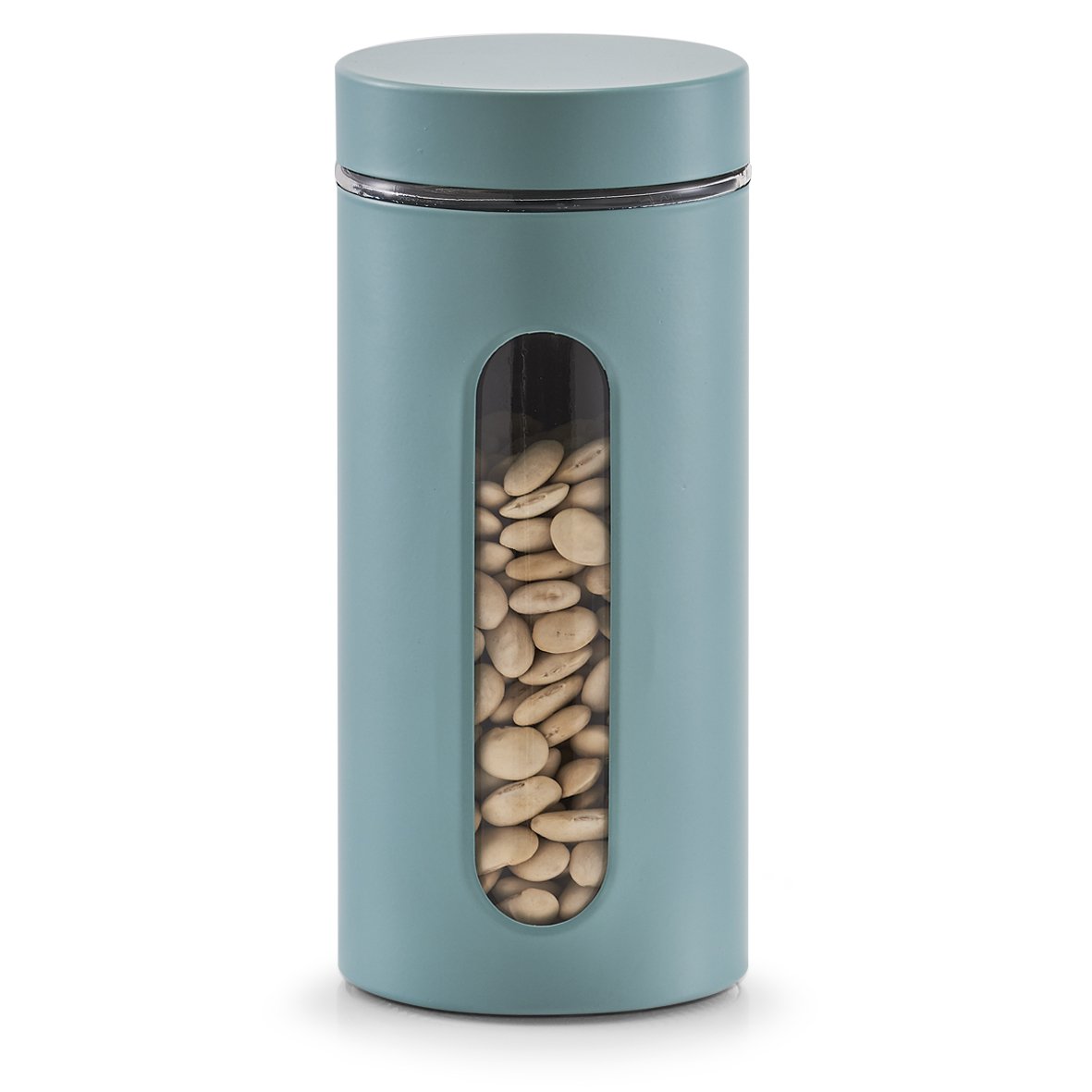zeller-present-k-che-vorratsglas-1200-ml-eukalyptus image 5
