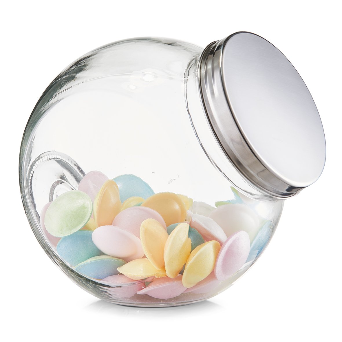 zeller-present-k-che-vorratsglas-candy-2850-ml-edelstahl image 1