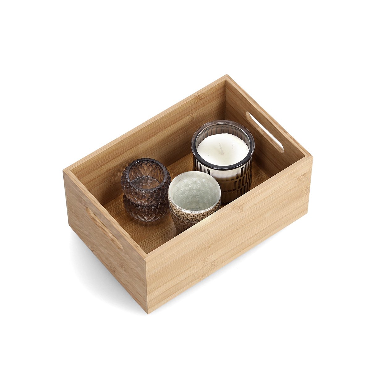 zeller-present-home-living-aufbewahrungskiste-bambus-mit-griffen image 3