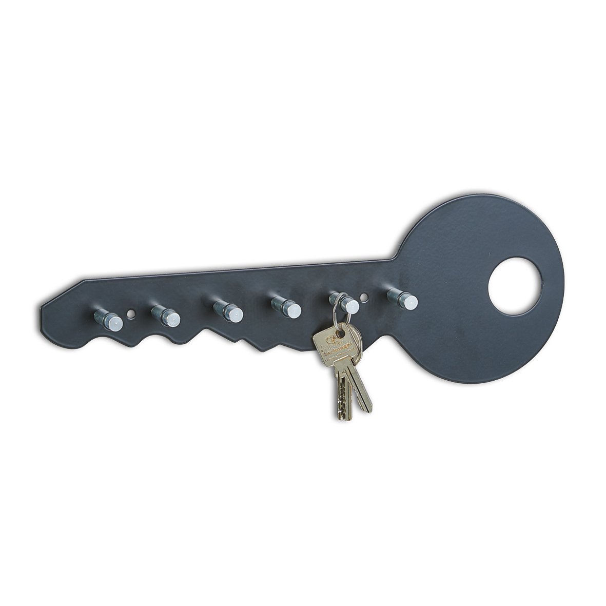 zeller-present-home-living-schl-sselboard-color-metall-schwarz image 1