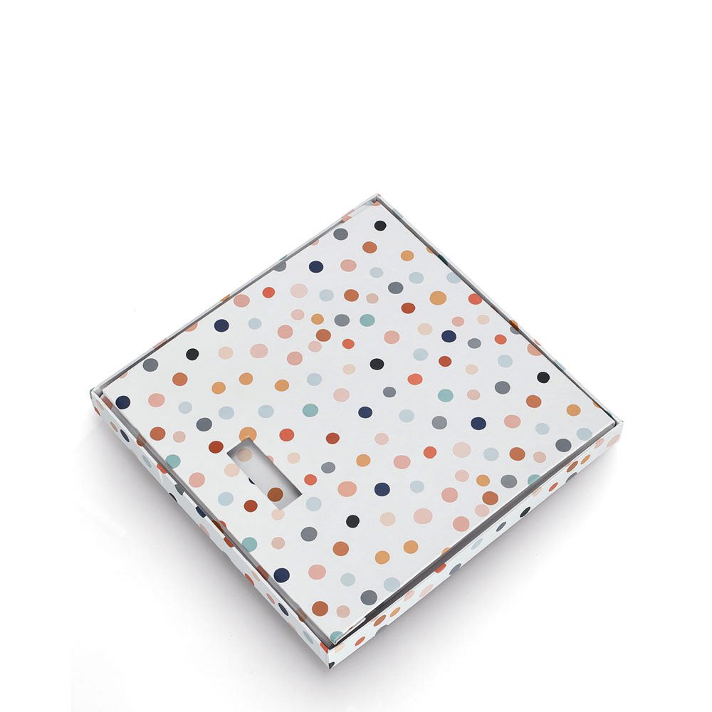 zeller-present-home-living-aufbewahrungsbox-dots-karton-mit-deckel image 3