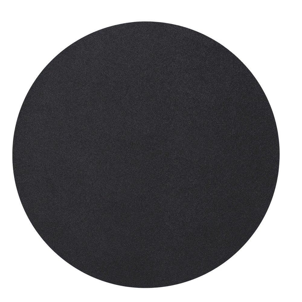 zeller-present-table-platzset-kunstleder-schwarz-rund image 1