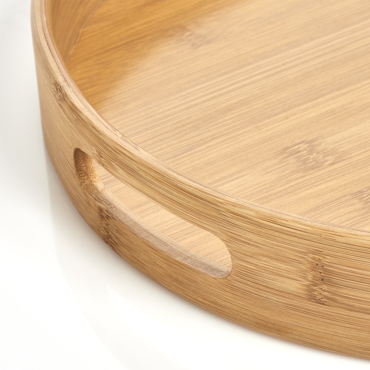 zeller-present-table-serviertablett-bambus-rund-mit-griff image 2