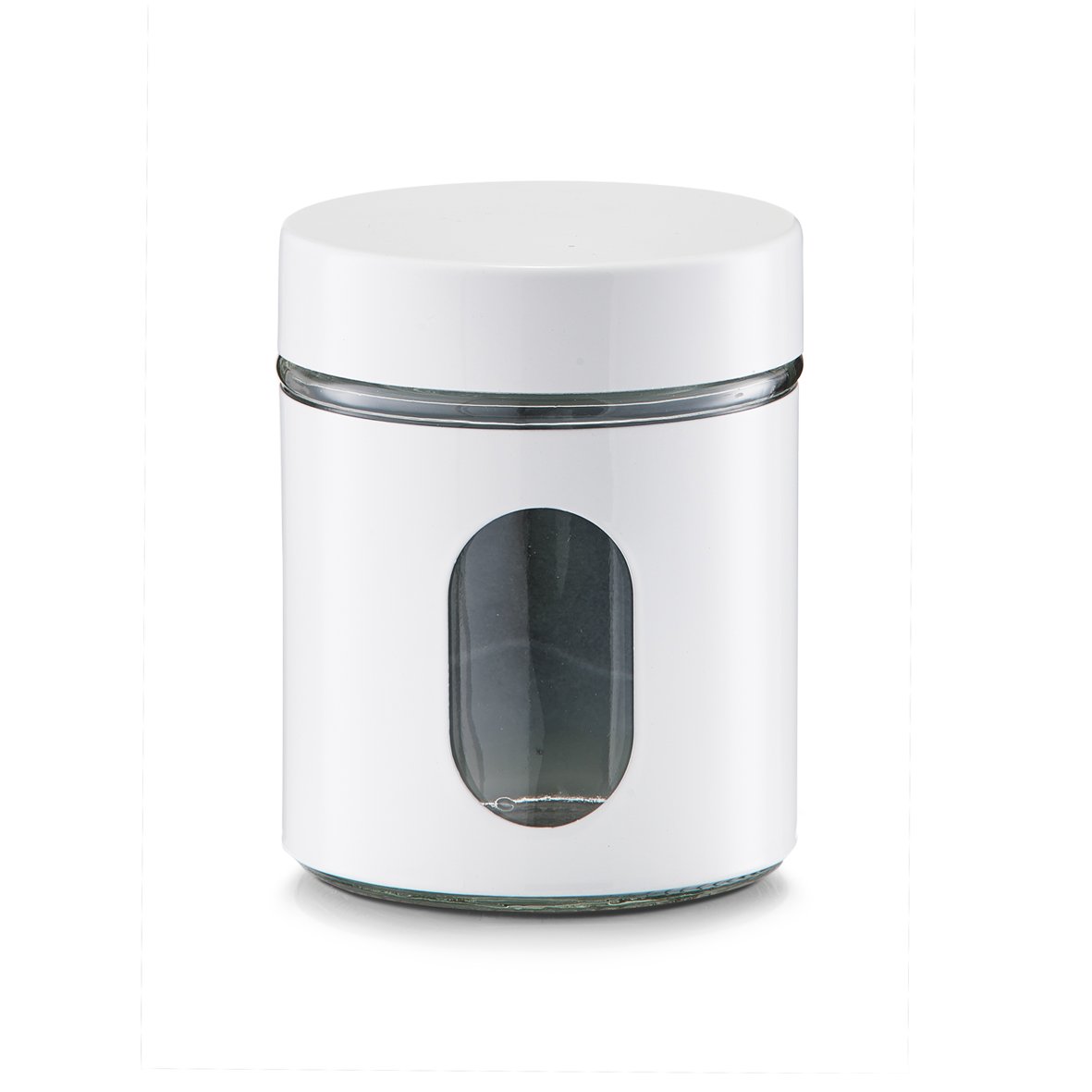 zeller-present-k-che-vorratsglas-600-ml-aufbewahrungsglas-wei image 1