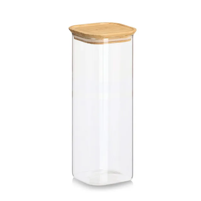 zeller-present-k-che-vorratsgl-ser-set-6-tlg-bambusdeckel image 1