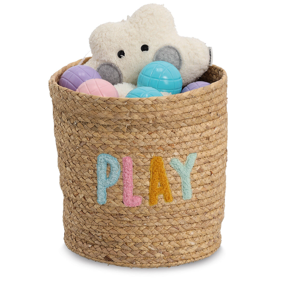 zeller-present-play-aufbewahrungskorb-wasserhyazinthe-geflochten image 2