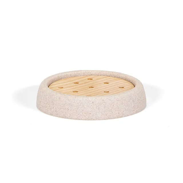 andrea-house-seifenschale-sandstein-beige-bad-ablage image 1